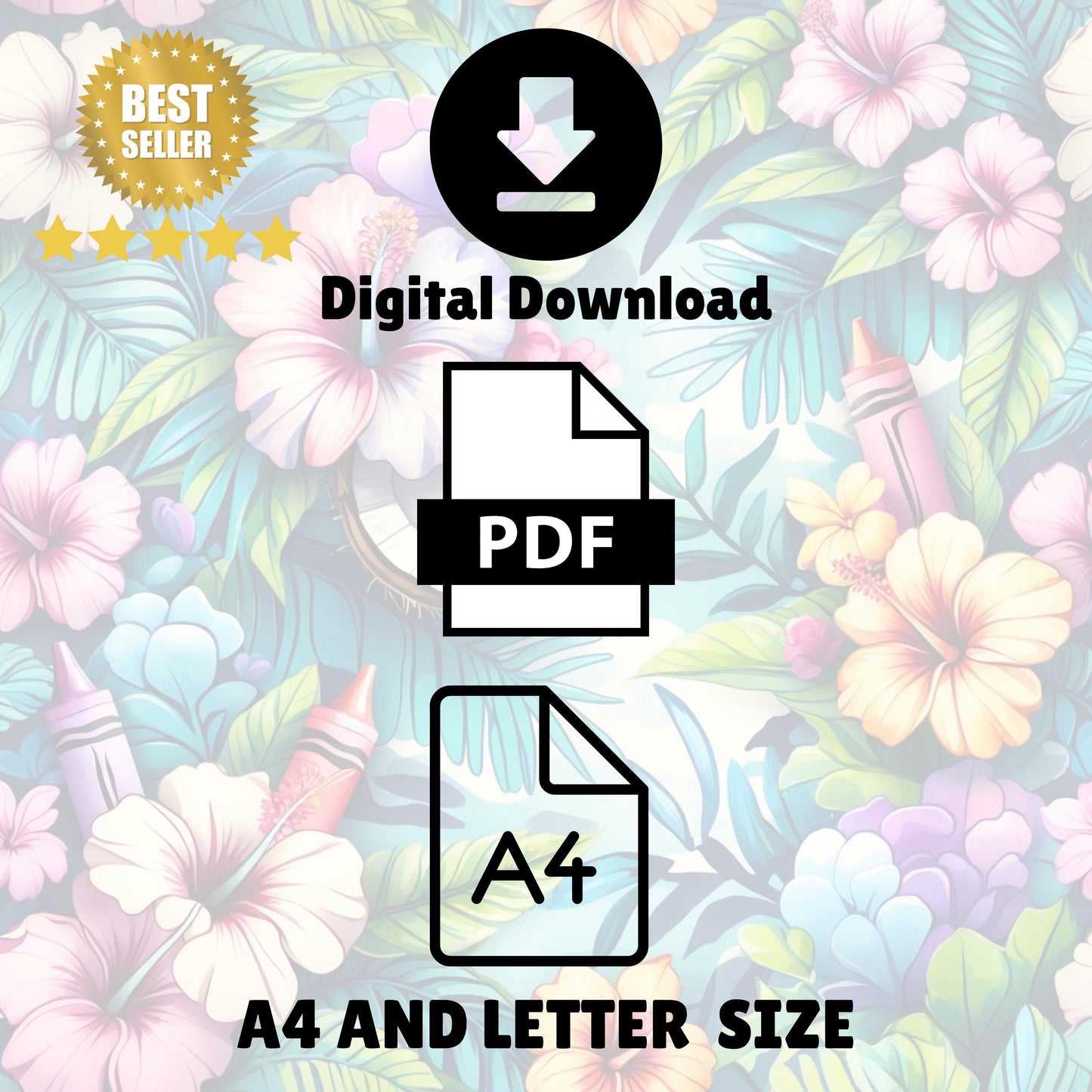 32 Pages - STITCH & LILO Adventures - Jumbo Coloring Book